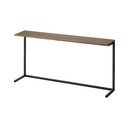 Črna/v naravni barvi lesena dodatna kuhinjska polica 90x18 cm Tower – YAMAZAKI