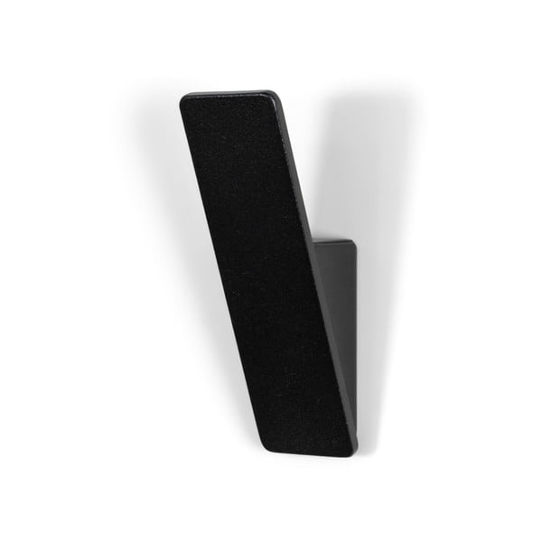 Črn jeklen stenski obešalnik Angle – Spinder Design