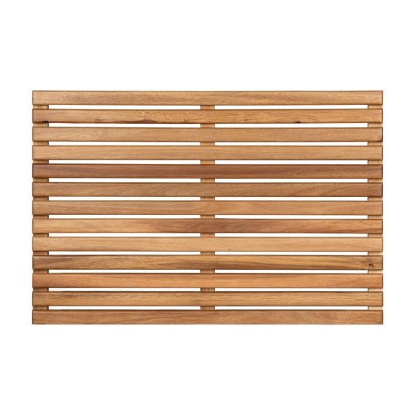 Lesena kopalniška preproga v naravni barvi 40x60 cm Acacia – Wenko