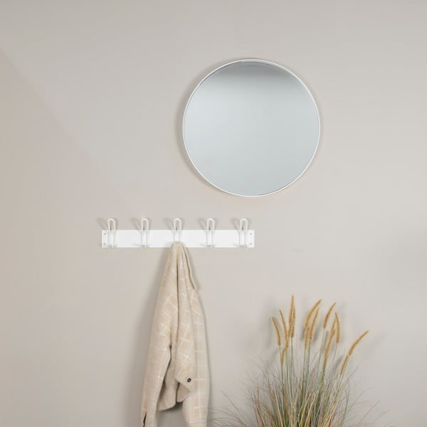 Bel kovinski stenski obešalnik 70 cm Miles – Spinder Design-image-2