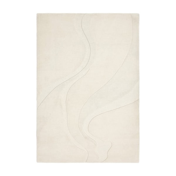 Bela volnena preproga 160x230 cm Olsen – Asiatic Carpets