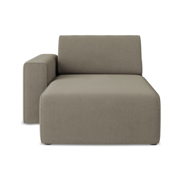 Svetlo rjav modul za sedežno garnituro (levi kot) Kalea – Makamii