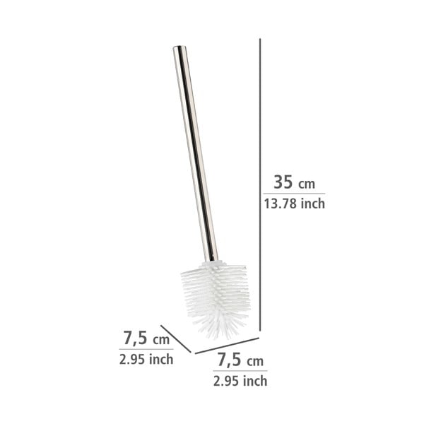 Nadomestna WC ščetka z ročajem iz nerjavečega jekla Wenko-image-1