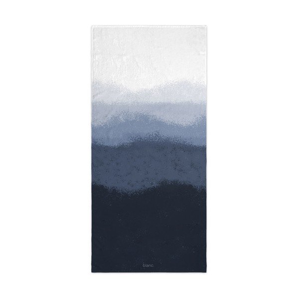 Bela/modra brisača 70x150 cm Nightfall – Blanc-image-2