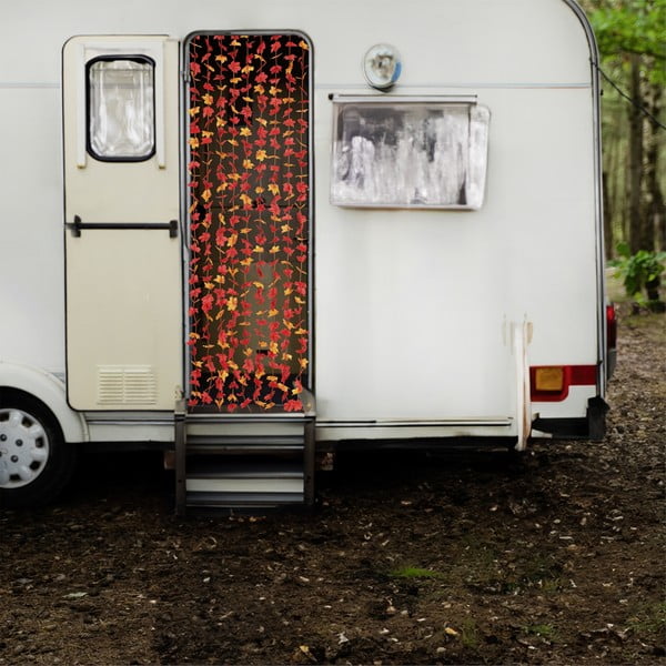 Rdeča zavesa za vrata 90x190 cm Indian Summer – Maximex-image-2