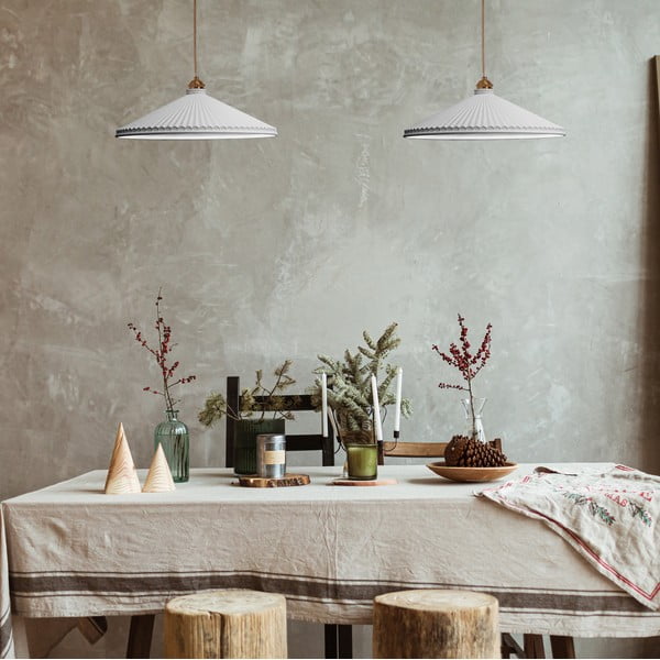 Bela viseča svetilka SULION Elena, višina 150 cm-image-1