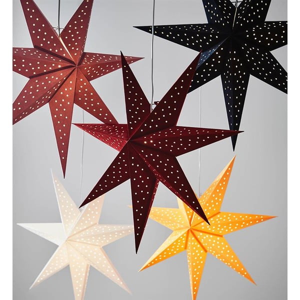 Črna viseča božična svetlobna dekoracija Clara – Markslöjd-image-2