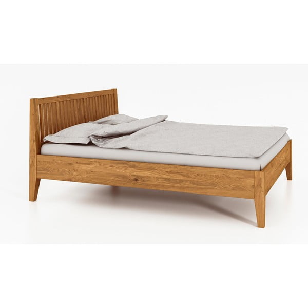 Hrastova zakonska postelja 160x200 cm Odys - The Beds-image-4