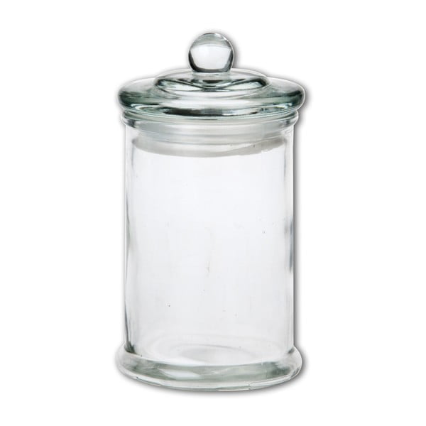 Stekleni kozarec s pokrovom Orion, 330 ml