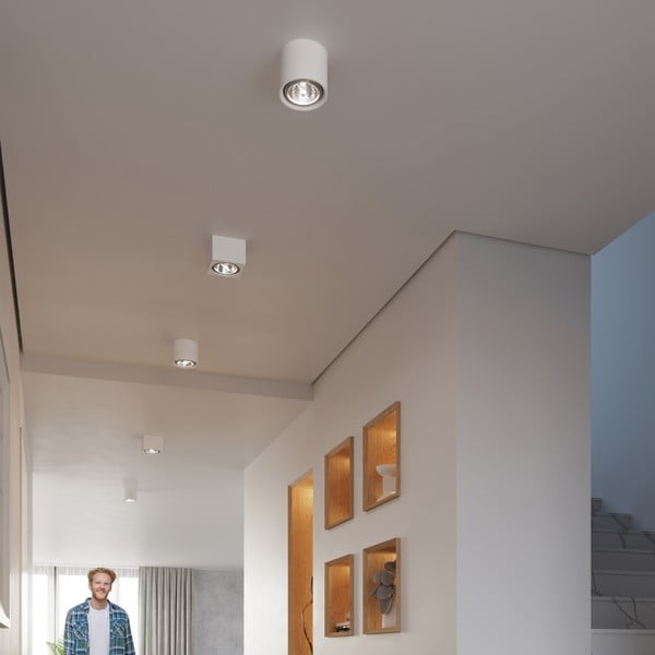 Belo točkovno svetilo ø 14,5 cm Roxa – Sollux-image-1