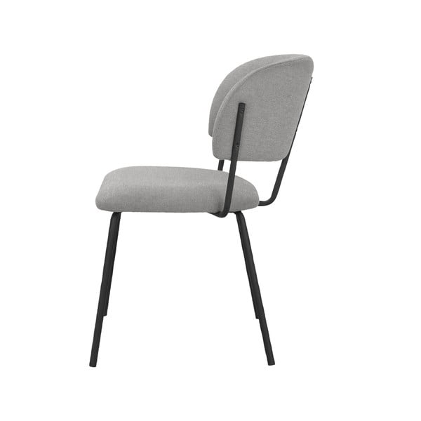 Sivi jedilni stoli v kompletu 2 ks Claudia – Støraa-image-2