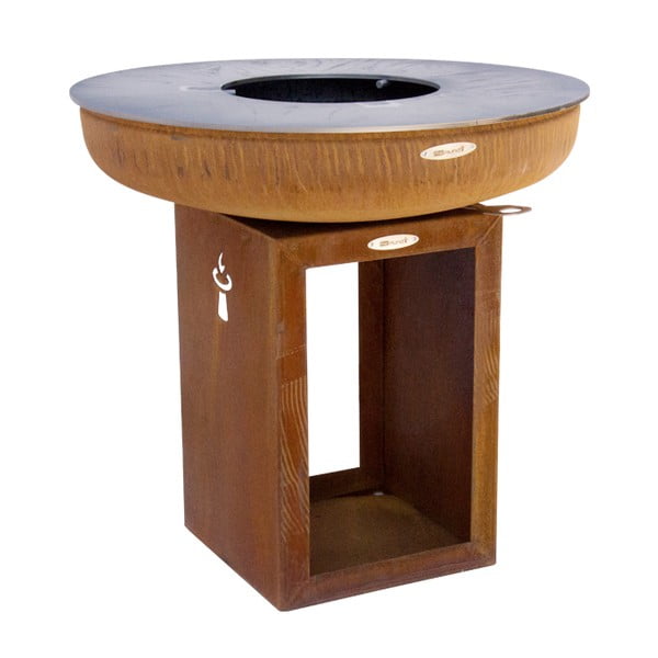 Rjav zunanji žar na drva Remundi Carus M, ø 82 cm-image-3