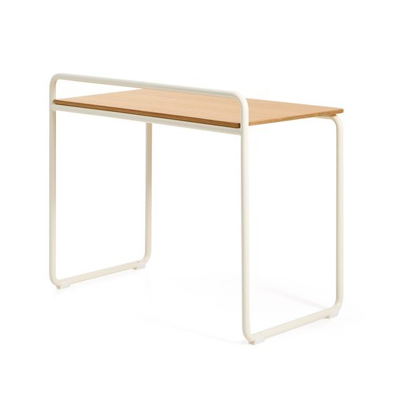 Otroška pisalna miza z mizno ploščo v jesenovem dekorju 45x82 cm Tinn – Kave Home-image-3