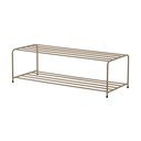 Svetlo rjava kovinska omarica za čevlje Josse – WOOOD