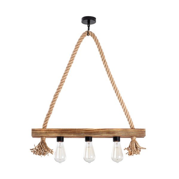 Viseča svetilka v naravni barvi Erebos – Opviq lights