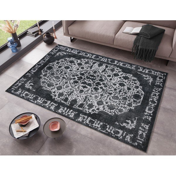 Črna preproga 150x80 cm - Ragami-image-1