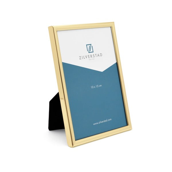 Kovinski stoječ/stenski okvir v zlati barvi 11x16 cm Sweet Memory – Zilverstad