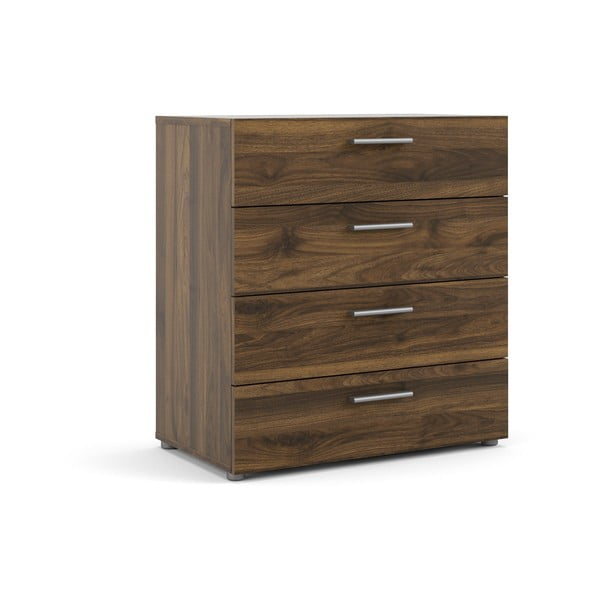 Komoda v orehovem dekorju Tvilum Pepe 80 x 68 cm-image-3