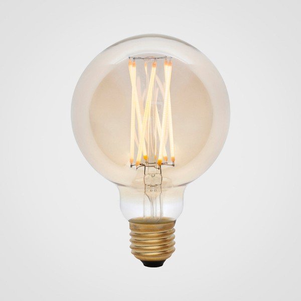 LED filament zatemnitvena žarnica s toplo svetlobo E27, 6 W Elva – tala-image-2
