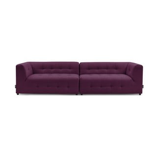 Temno vijolični kavč 324 cm Kleber - Bobochic Paris