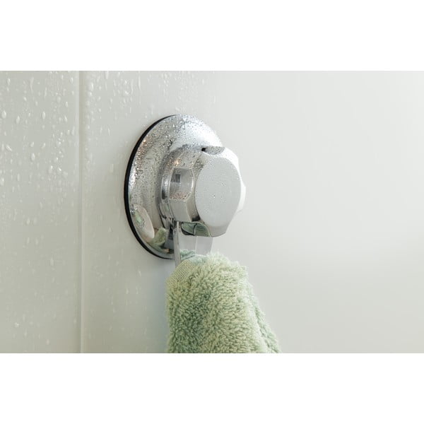 Plastični obešalniki v kompletu 4 ks v srebrni barvi z namestitvijo brez vrtanja Bestlock – Compactor-image-4