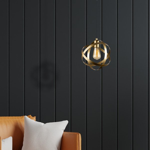 Kovinska viseča svetilka v zlati barvi Lama - Squid Lighting-image-3