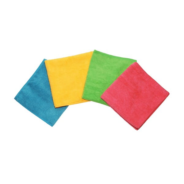 Krpe za čiščenje v kompletu 4 ks iz mikrovlaken Colors – Vileda-image-3