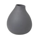 Temno siva porcelanasta vaza (višina 17 cm) Nona – Blomus