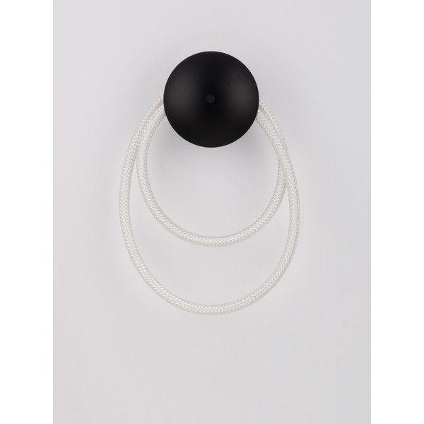 Bela/mat črna jeklena LED stenska svetilka Ilane – Nova Luce-image-3