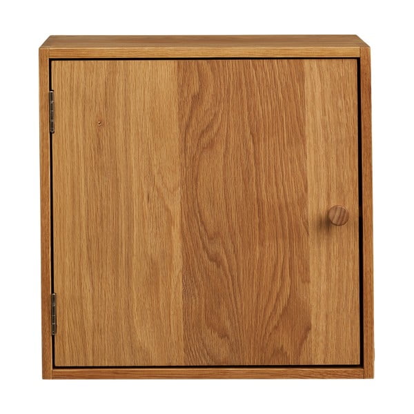 Večnivojska polica iz masivnega hrasta v naravni barvi 18 cm Townsville – House Nordic