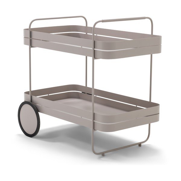 Kovinski servirni voziček na kolesih 74x42 cm Gin & Trolley – Spinder Design-image-2