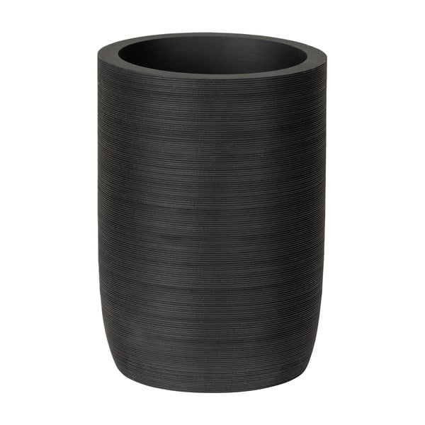 Črn lonček za zobne ščetke iz poliresina Altavalle – Wenko