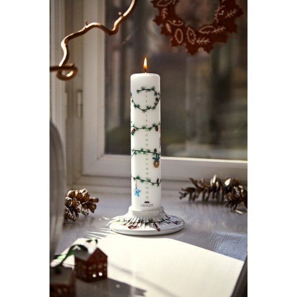 Sveča z božičnim motivom Hammershøi Christmas – Kähler Design-image-1