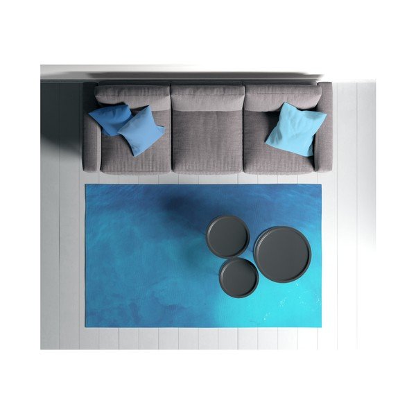 Modra preproga Oyo home Suzzo Garto, 140 x 220 cm