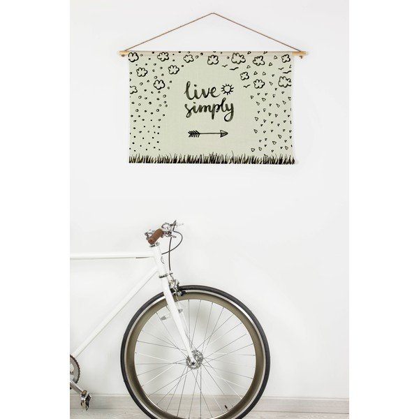 Tapiserija 90x60 cm Live Simply – Surdic-image-1