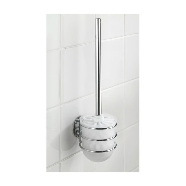 Samonosilno stojalo s straniščno krtačo Wenko Turbo-Loc, nosilnost do 40 kg-image-1