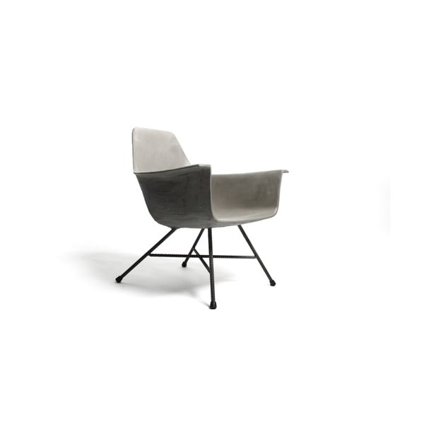 Nizek betonski fotelj Lyon Béton  Hauteville-image-2