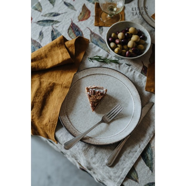 Lanen pogrinjek 35x45 cm Golden Fall – Linen Tales-image-1