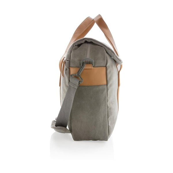 Siva platnena torba za prenosni računalnik 15,6'' XD Collection, 16 l-image-3