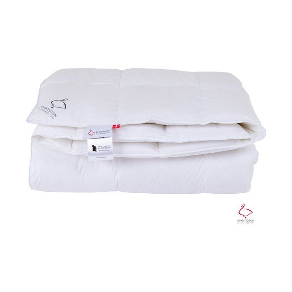 Celoletna prešita odeja s polnilom iz perja 200x220 cm Jack the Dullard – Ringsted Dun