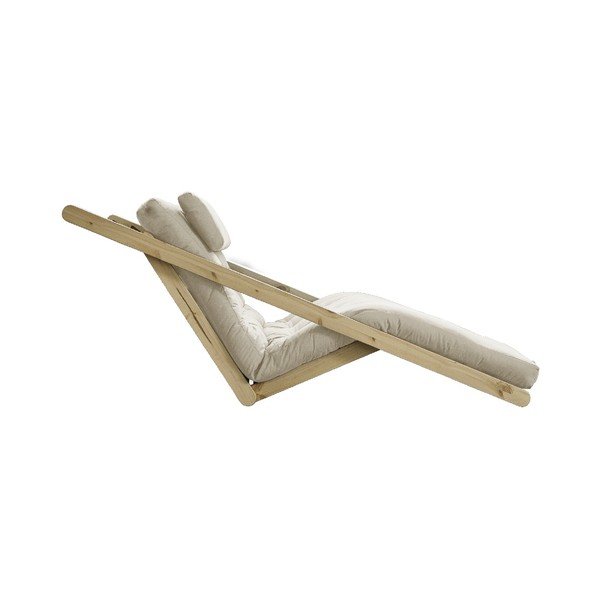 Dvosedežni variabilni ležalnik Karup Design Figo Natural Clear/Beige-image-3