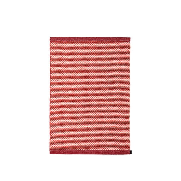 Rdeča notranja in zunanja preproga 60x85 cm Effi Dark Red – Pappelina-image-3