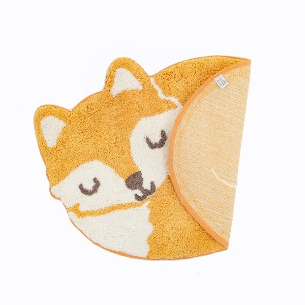 Oranžna otroška bombažna preproga Sass & Belle Woodland Fox, 46 x 60 cm-image-1