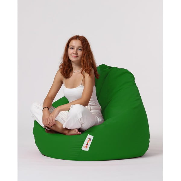 Zelena vrtna sedežna vreča Premium XXL – Floriane Garden