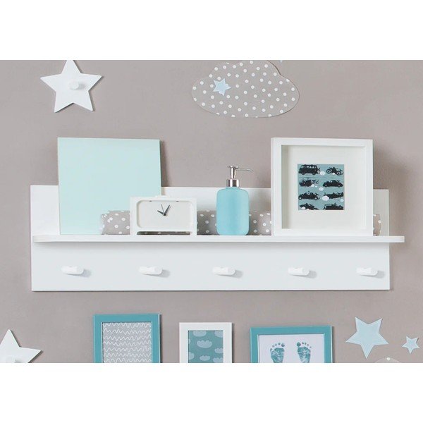 Bel stenski otroški obešalnik Dreamworld 3 – Roba-image-1