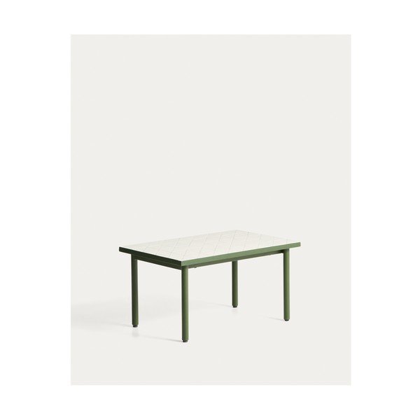 Vrtna mizica s keramično ploščo 51x81 cm Maurina – Kave Home-image-3