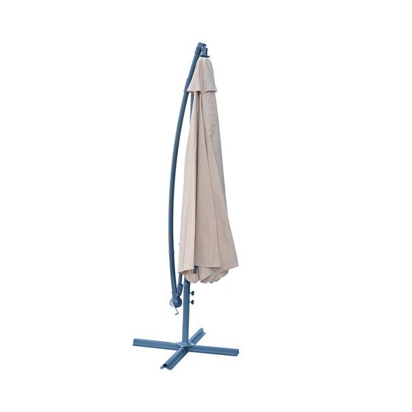Bež senčnik ø 350 cm - Rojaplast-image-4
