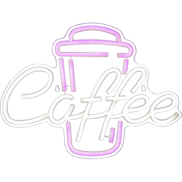 Rožnata LED neon svetilka 5 W Plexy – Star Trading