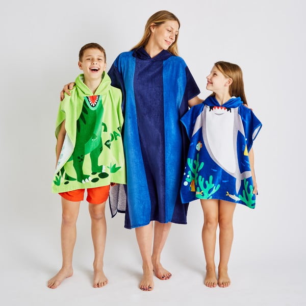 Moder bombažen pončo Stripe – Catherine Lansfield-image-4