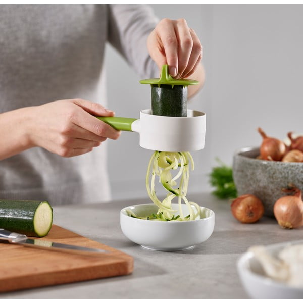 Zeleno-bel spiralizator Joseph Joseph SpiroGo-image-1